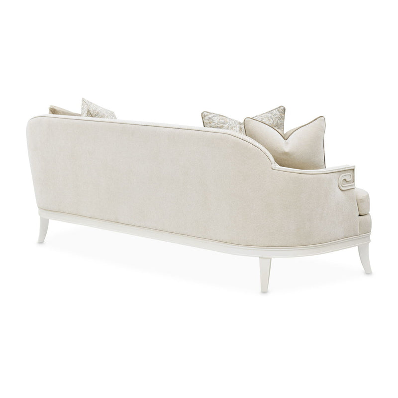 La Marisia - Chenille Sofa - Tranquil / Creamy Pearl - R&R Furniture Gallery (Fountain Valley, CA)