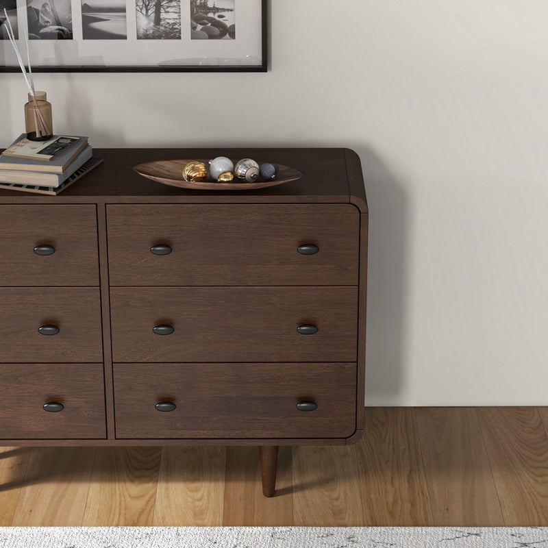 Alexa - Dresser - Brown - R&R Furniture Gallery (Fountain Valley, CA)
