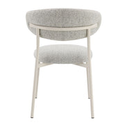 Kalam - Side Chair (Set of 2) - Gray Fabric & Beige - R&R Furniture Gallery (Fountain Valley, CA)