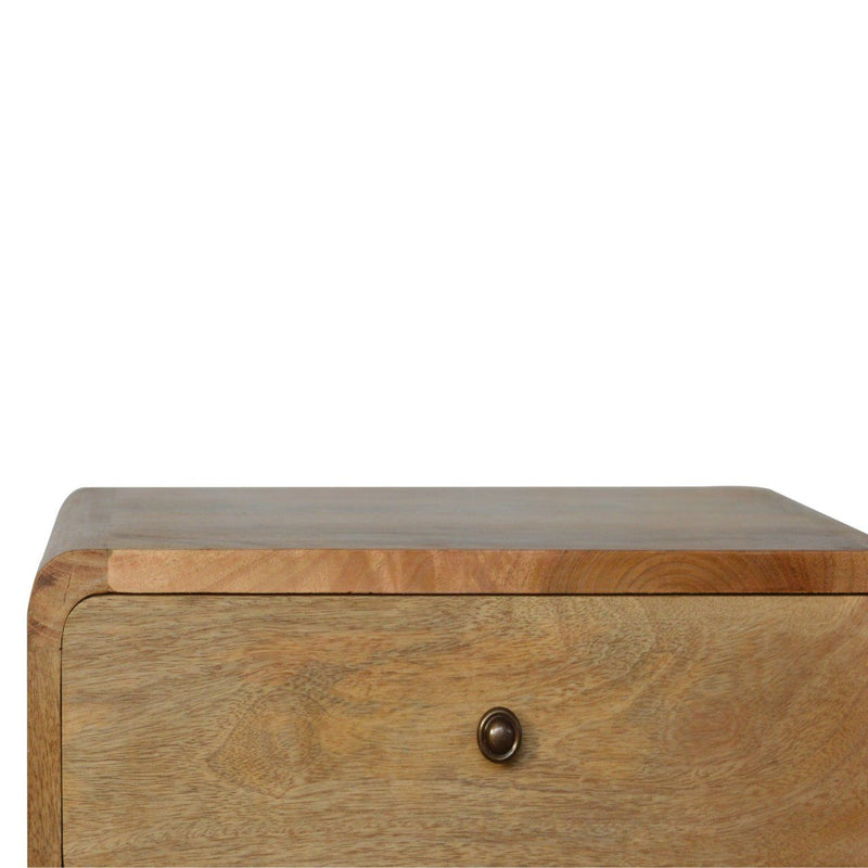 Curved Nightstand - R&R Furniture Gallery (Fountain Valley, CA)
