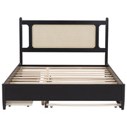 Platform Bed With 2 Big Drawers & Trundle - R&R Furniture Gallery (Fountain Valley, CA)