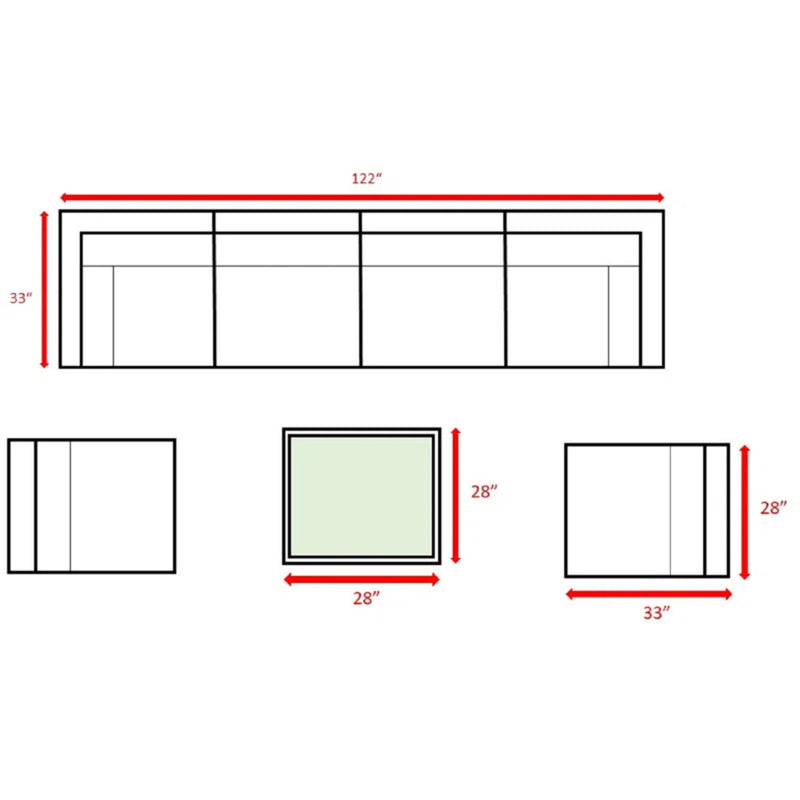 Seating Set With Cushions Handcrafted Wicker Design - R&R Furniture Gallery (Fountain Valley, CA)