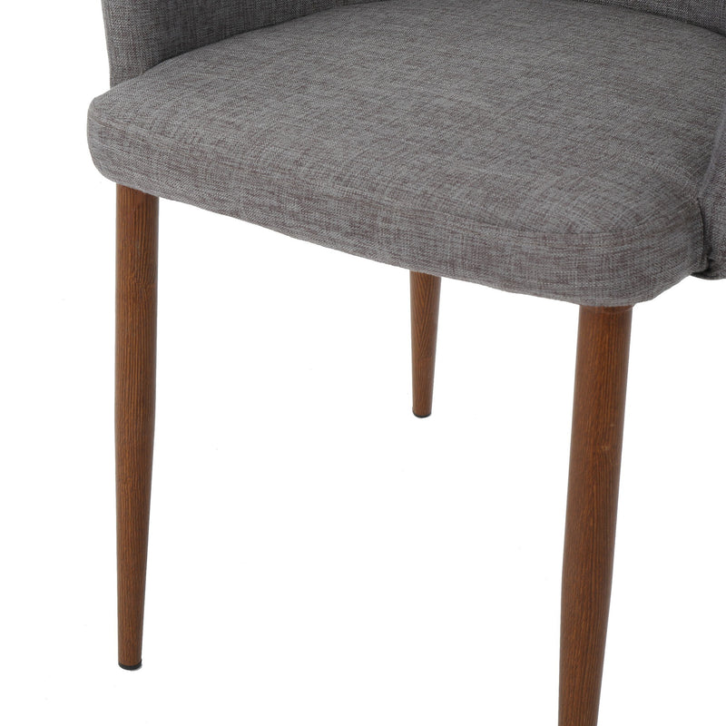 Elegant Dining Chair With Contoured Support - R&R Furniture Gallery (Fountain Valley, CA)