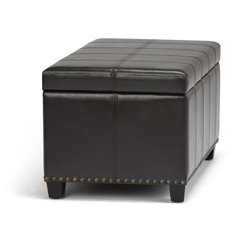 Amelia - Transitional Storage Ottoman Bench - R&R Furniture Gallery (Fountain Valley, CA)