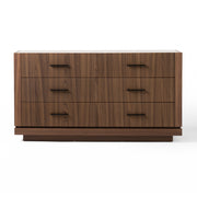 Bailey- Modern Walnut Dresser — view 2