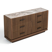 Bailey- Modern Walnut Dresser — view 3