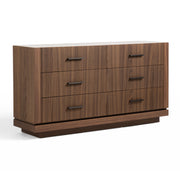 Bailey- Modern Walnut Dresser — view 4
