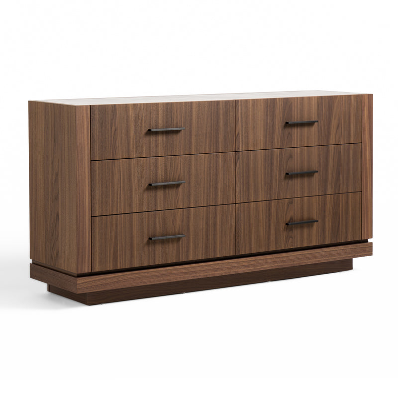 Bailey- Modern Walnut Dresser — view 4