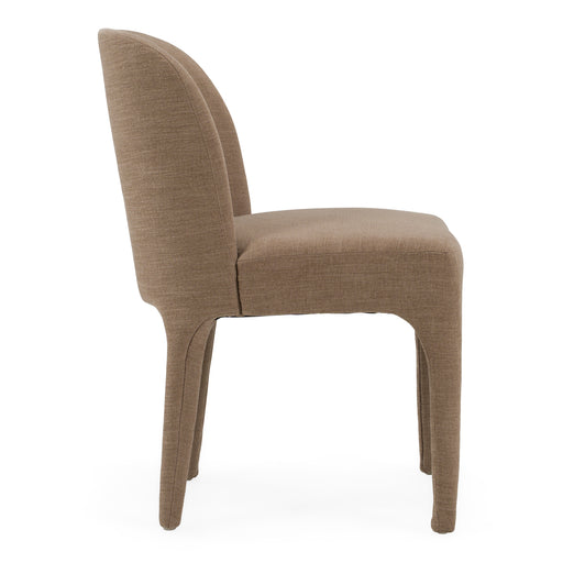 Bannon - Modern Tan Fabric Dining Chair (Set of 2) — view 2