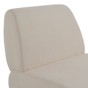 Barbara Modern Off White Accent Chair — view 5