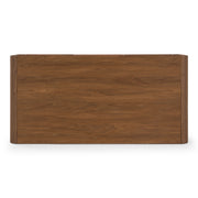 Barbon - Modern Black Glass + Walnut Buffet — view 3