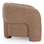 Bates - Modern Brick Fabric Accent Chair + Ottoman — view 5