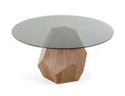 Rackham Mid-Century Walnut Round Dining Table — view 2