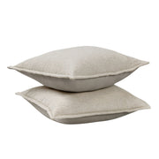 Classic Home Talia comforter set with plush, textured bedding in neutral tones, perfect for a cozy bedroom decor.