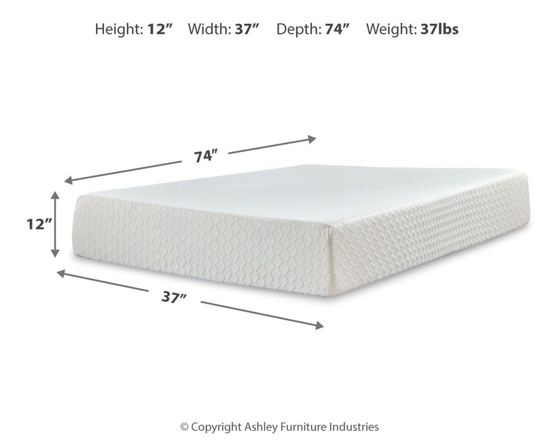 Chime 12 Inch Memory Foam - Memory Foam Mattress - R&R Furniture Gallery (Fountain Valley, CA)
