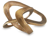 Dunnruck - Sculpture - Antique Brass Finish - R&R Furniture Gallery (Fountain Valley, CA)