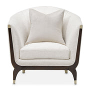 Paris Chic - Matching Chair - Cremini / Espresso - R&R Furniture Gallery (Fountain Valley, CA)