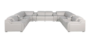 1116 - 12-Piece U-Shaped Sectional Sofa In With 4 Power Recliners & Power Headrests