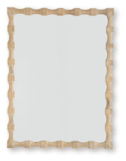 Acelmore - Accent Mirror - Light Brown - R&R Furniture Gallery (Fountain Valley, CA)