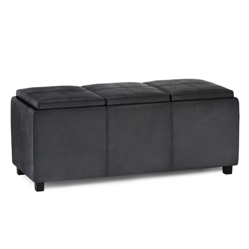 Avalon - Multi Functional Storage Ottoman - R&R Furniture Gallery (Fountain Valley, CA)