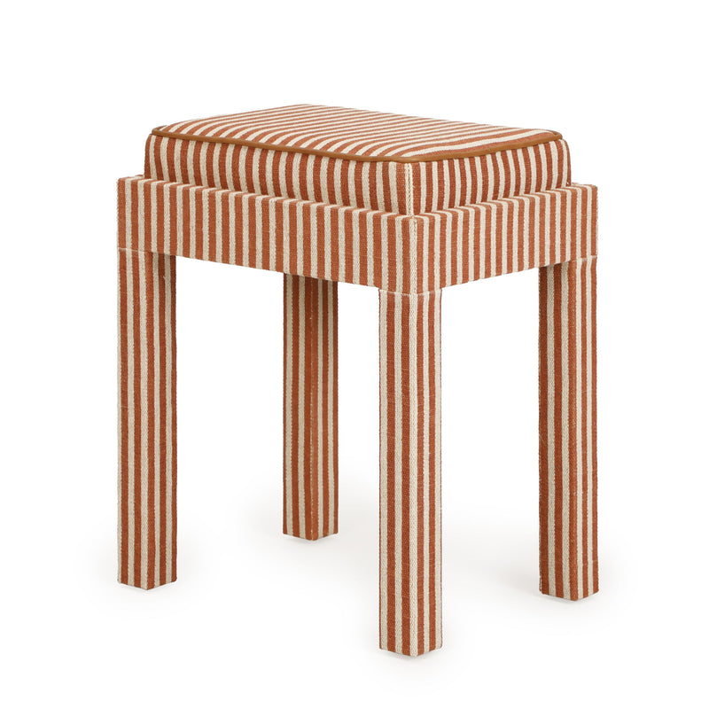 Kora - Cotton Jute Stool - R&R Furniture Gallery (Fountain Valley, CA)