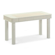 Sarah - Executive Work Desk - Cream - R&R Furniture Gallery (Fountain Valley, CA)