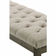 Waverly - Upholstered Tufted Ottoman Bench - R&R Furniture Gallery (Fountain Valley, CA)