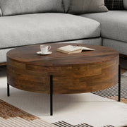 Rayburn - Drum Table - R&R Furniture Gallery (Fountain Valley, CA)