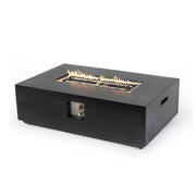 Propane / Natural Gas Fire Pit Table, 50,000 BTU - Charcoal - R&R Furniture Gallery (Fountain Valley, CA)