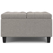 Harrison - Upholstered Coffee Table Storage Ottoman - R&R Furniture Gallery (Fountain Valley, CA)