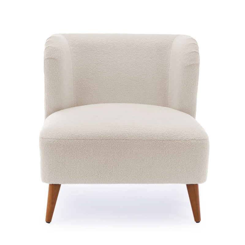 Veda - Accent Chair - White - R&R Furniture Gallery (Fountain Valley, CA)