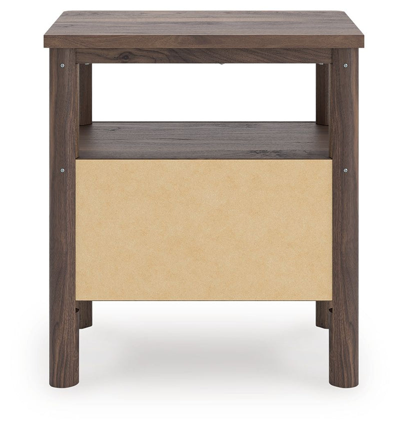 Pamytta - One Drawer Night Stand - Brown - R&R Furniture Gallery (Fountain Valley, CA)