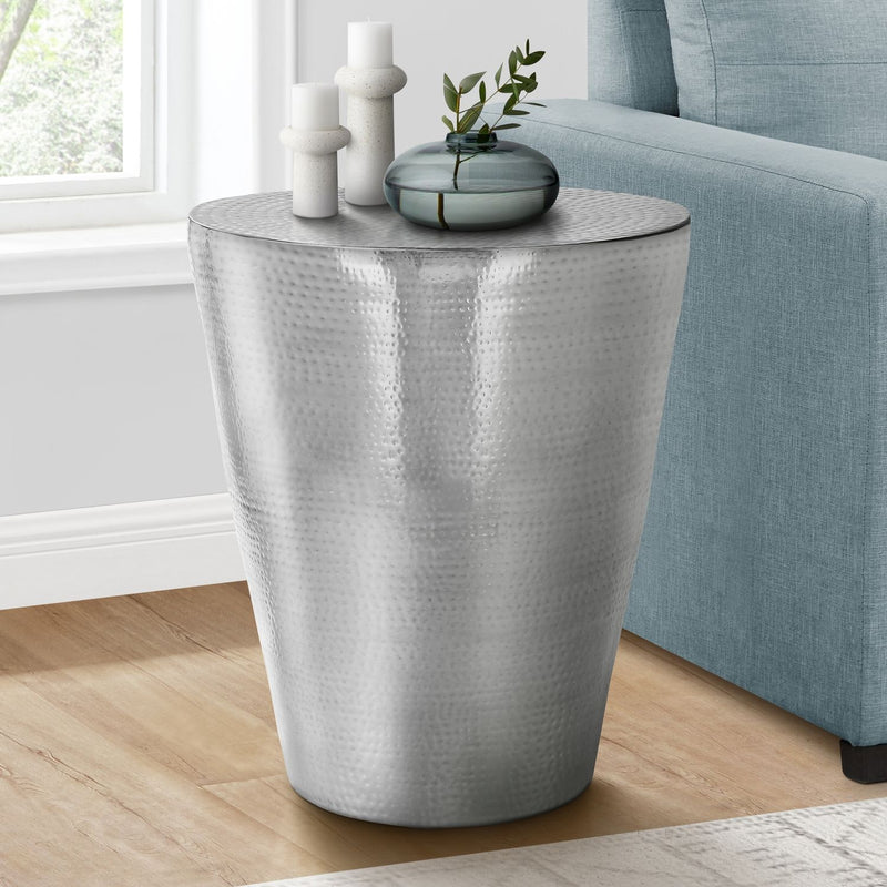 Drum Accent Side Table, Elegant Design - R&R Furniture Gallery (Fountain Valley, CA)