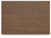 Landocken - Two Drawer Night Stand - Brown / Blue - R&R Furniture Gallery (Fountain Valley, CA)