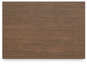 Landocken - Two Drawer Night Stand - Brown / Blue - R&R Furniture Gallery (Fountain Valley, CA)