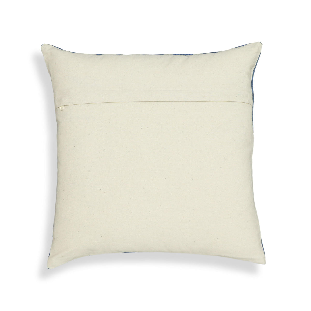 Indigo - Dots Cotton Square Accent Pillow - Indigo - R&R Furniture Gallery (Fountain Valley, CA)