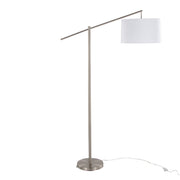 Lumi Source Casper contemporary floor lamp with sleek design and adjustable arm, ideal for modern living spaces.