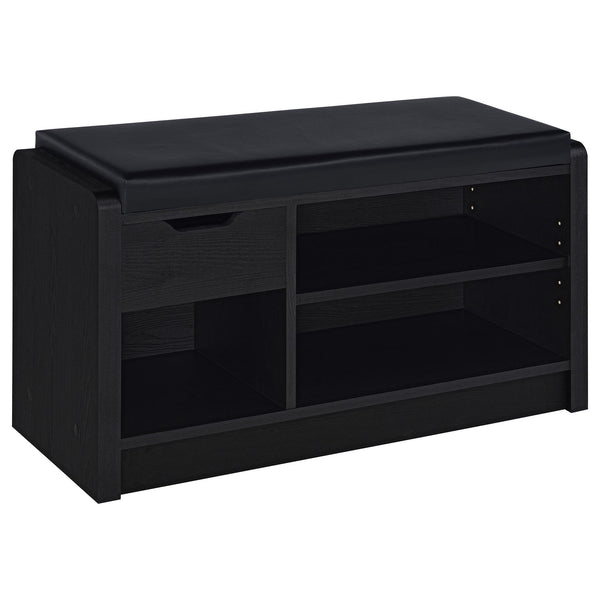 Astor - Open Shelf Storage Bench