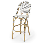 Outdoor Pe Rattan French Barstool Set - R&R Furniture Gallery (Fountain Valley, CA)