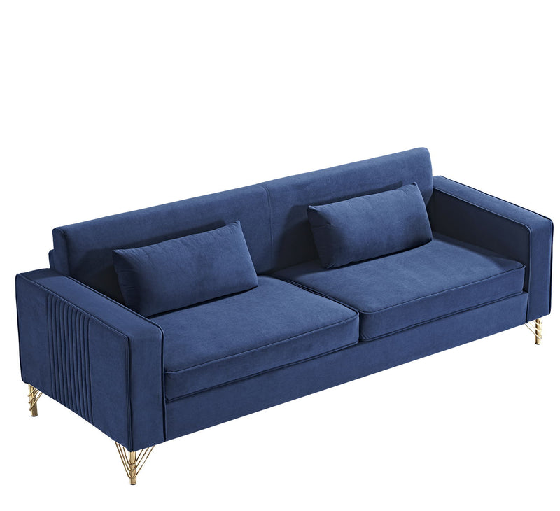 Aesthetic 3 Seater Couch With Classic Modern Appeal And Luxurious Soft Comfort - R&R Furniture Gallery (Fountain Valley, CA)