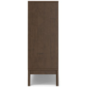 Harper - Low 6 Cube Storage With Drawers - Walnut Brown - R&R Furniture Gallery (Fountain Valley, CA)