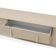 Lotus Bay - TV Console - Sand - R&R Furniture Gallery (Fountain Valley, CA)