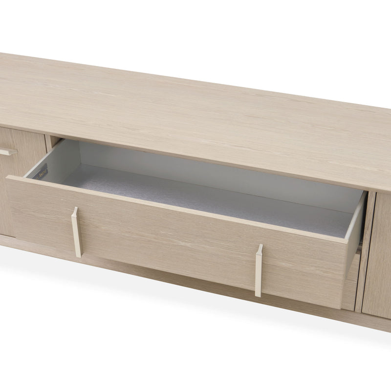 Lotus Bay - TV Console - Sand - R&R Furniture Gallery (Fountain Valley, CA)