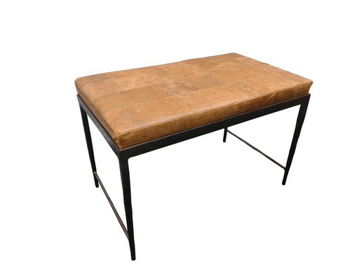 Malo - 28" Leather Bench - R&R Furniture Gallery (Fountain Valley, CA)