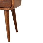 Curved Nightstand - R&R Furniture Gallery (Fountain Valley, CA)