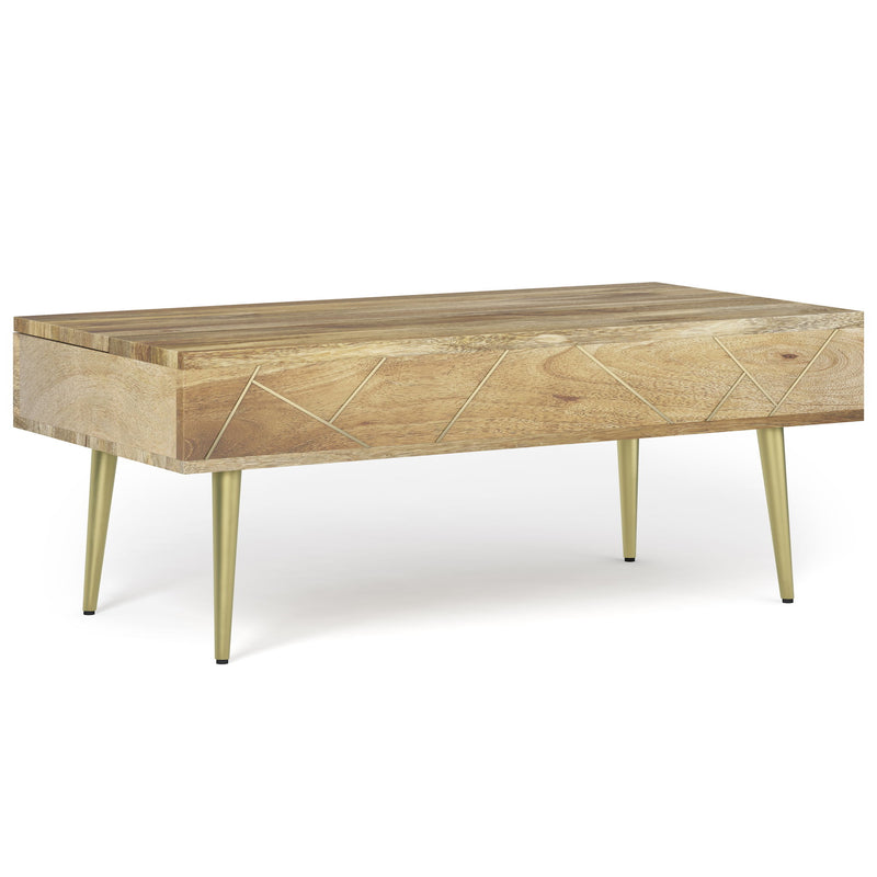 Jager - Lift Top Coffee Table Handcrafted - R&R Furniture Gallery (Fountain Valley, CA)