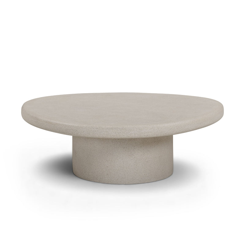 Jade - Concrete Side Table - R&R Furniture Gallery (Fountain Valley, CA)