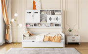 Daybed With All-In-One Cabinet And Shelf - R&R Furniture Gallery (Fountain Valley, CA)