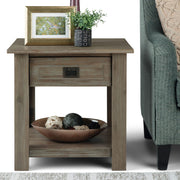 Monroe - Handcrafted Side Table - R&R Furniture Gallery (Fountain Valley, CA)