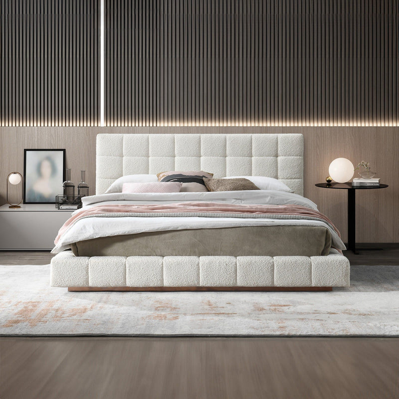 Hudson - Elegant Design Bed - R&R Furniture Gallery (Fountain Valley, CA)